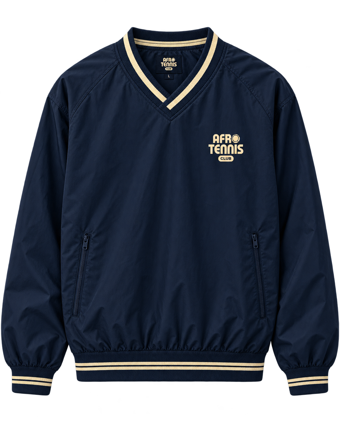 AfroTennis Club Retro Windbreaker
